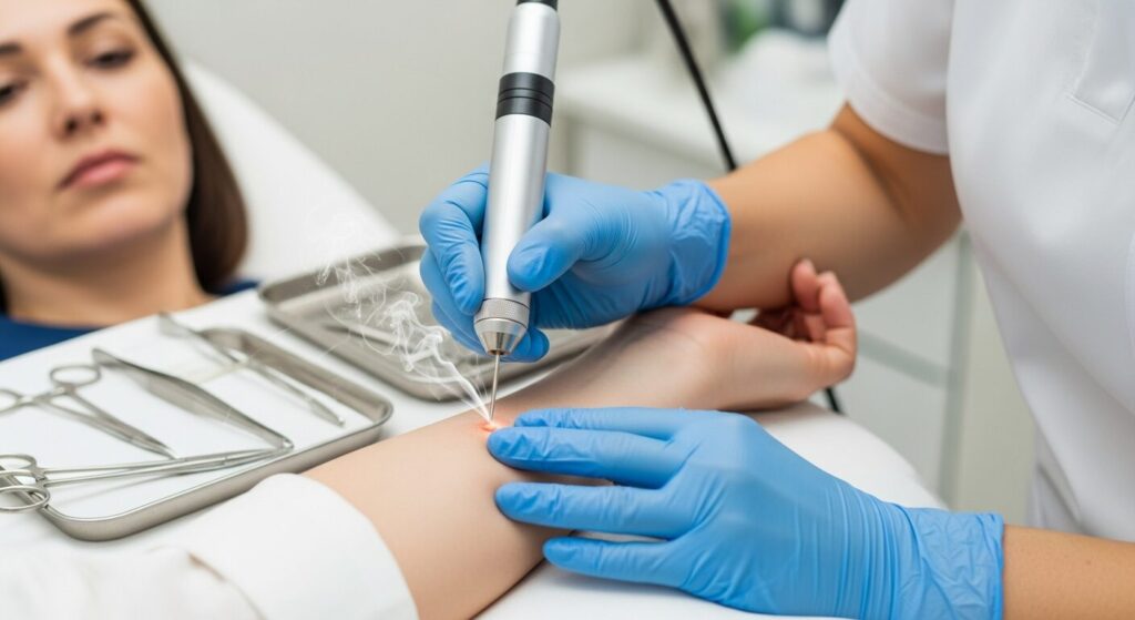 процедура удаления папиллом