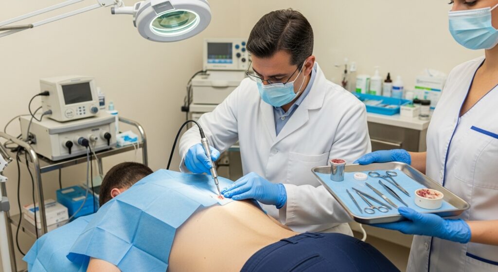 проведение биопсии