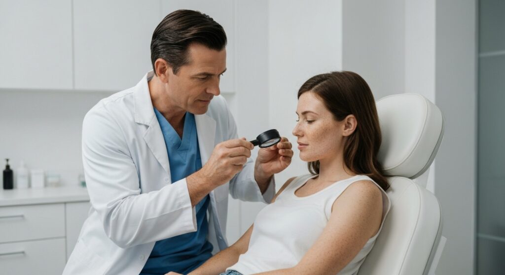 осмотр дерматолога